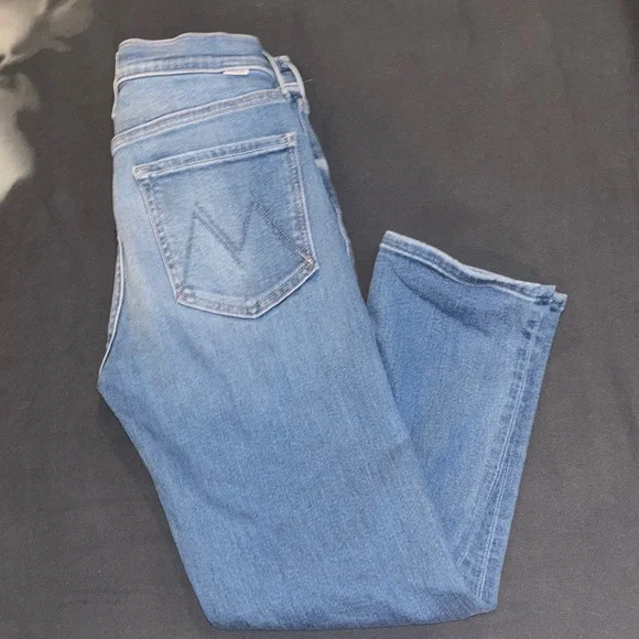 MOTHER Blue Tomcat Jeans - Picture 2 of 8